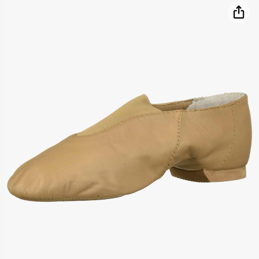 Bloch Tan Kids Dance Slip-On Shoe